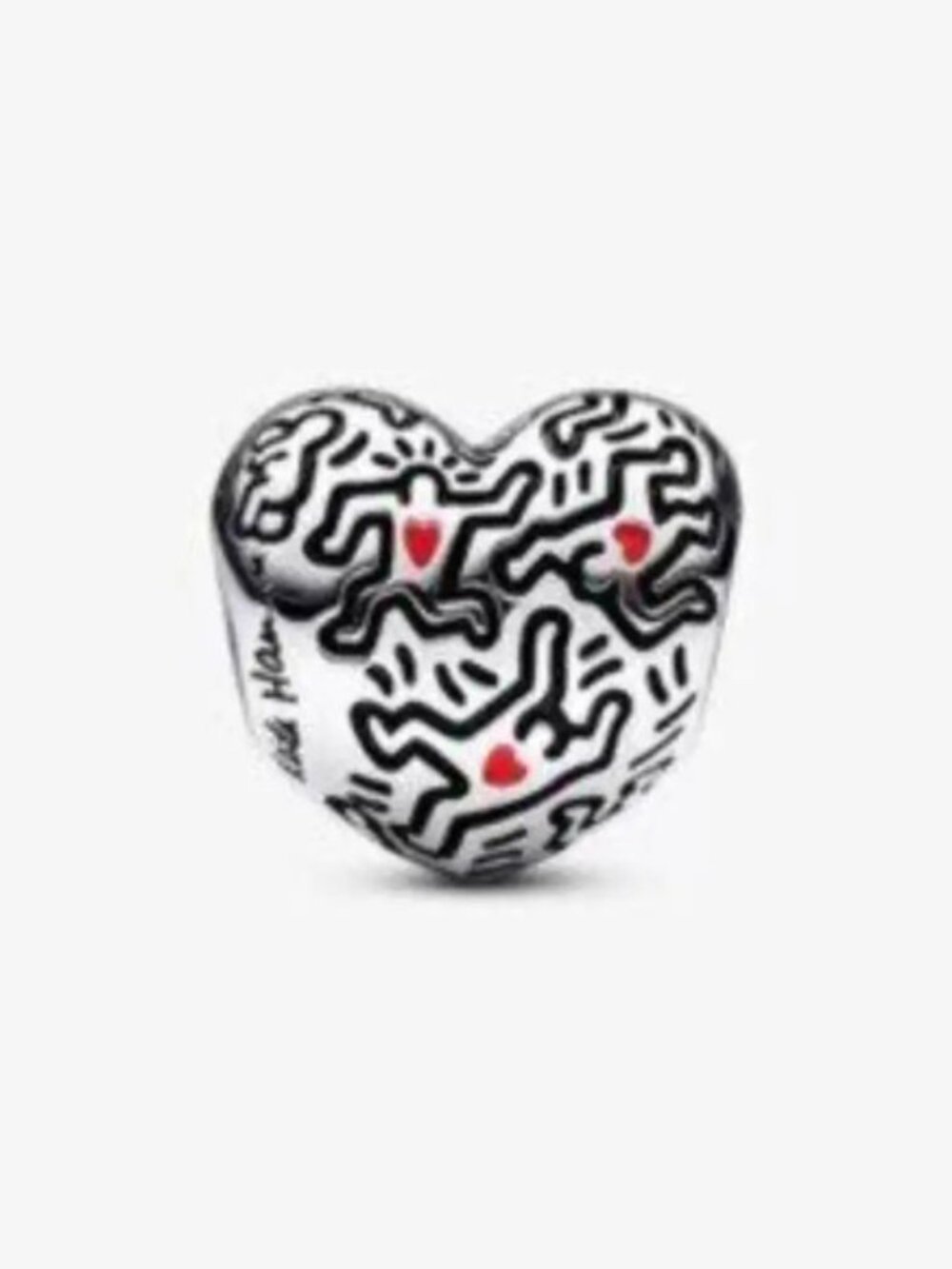 Pandora Keith Haringa x Pandora Line Art People Charm